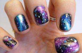 How to get a Galaxy-style manicure at home?