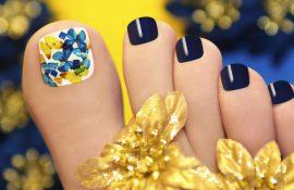 Big toenails? Nail art will solve all problems!