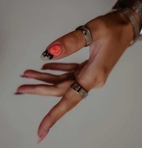 Граффити на ногтях: модный маникюр 2022, фото