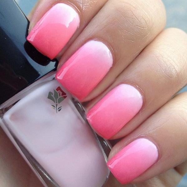Розовый и белый дизайн ногтей: модные тенденции, техника, фото