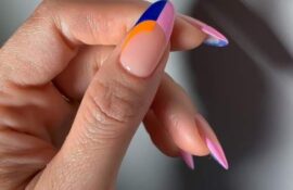 Bright jacket 2022: new manicure in colorful colors, photo