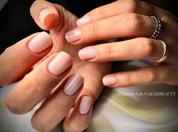 Нюдовый маникюр: 267 идей