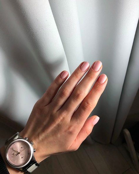Нюдовый маникюр: 267 идей