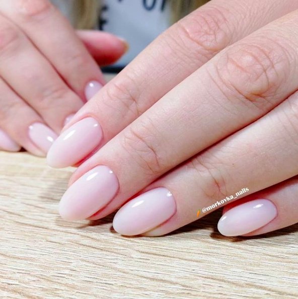 Нюдовый маникюр: 267 идей