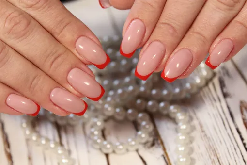 дизайн ногтей необычный френч