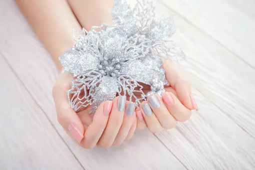 жемчужный маникюр