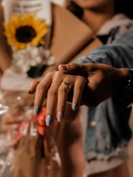 жемчужный маникюр