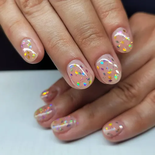 Дизайн маникюра, структурированный гелевый маникюр