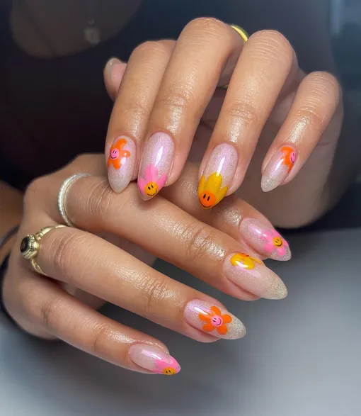 Дизайн маникюра, структурированный гелевый маникюр