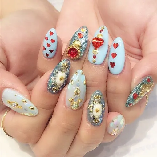 нейл арт для длинных ногтей