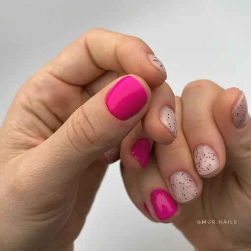 тренды нейл арт короткие ногти