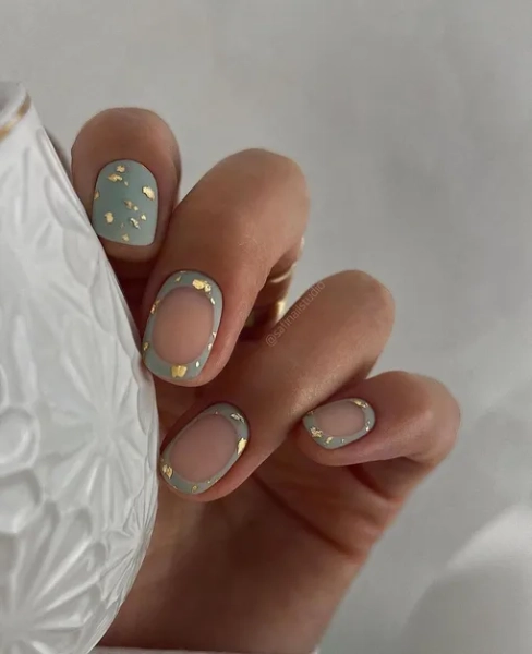 красивый маникюр на короткие ногти