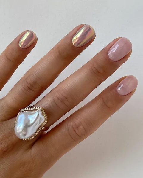 красивый маникюр на короткие ногти