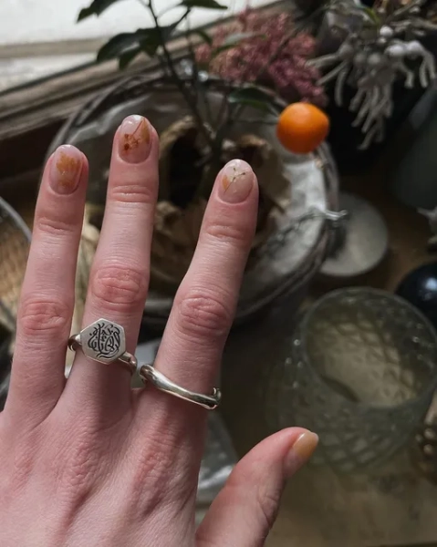 Нейл арт на короткие ногти